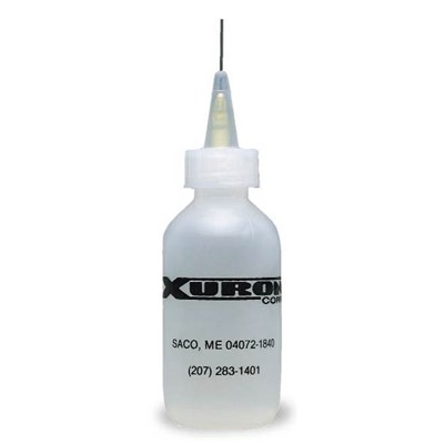 Xuron 820 - 800 Series Dispensing Bottle w/0.02" Needle - Polyethylene - 2 oz.