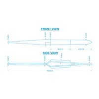 Aven Tools 18415 - Aven Fiber Grip Tweezers - Straight