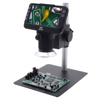 Aven 26700-220-MNTD Mighty Scope - ClearVue Digital Microscope 8x-25x - Post Stand - Diffuser