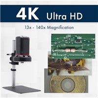 Aven Tools 26700-424 - 4K Ultra HD Cyclops Digital Microscope - HDMI - USB - 13x To 140x Magnification -  4x Lens