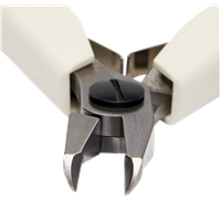 Lindstrom 7280 - Precision 45° Oblique Cutter - 0.2 mm-08 mm - S Head Size - Flush - 4.72" L