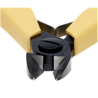 Lindstrom 8161 - Precision Diagonal Cutter w/Oval Head & ESD Safe Handle - L Head Size - Flush - 4.92" L