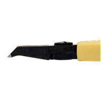 Lindstrom 8247 - Precision 45° Head Oblique Cutter - 0.2 mm-1 mm - S Head Size - Flush - 4.63" L
