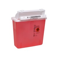 InterMetro Industries FL252 Replacement 5-Quart Sharps Containers for Flexline and Lifeline - 20-Pack