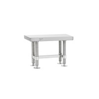 InterMetro Industries (Metro)  GB1224S - Stainless Steel Gowning Bench - 12" W x 24" L x 18" H - Silver