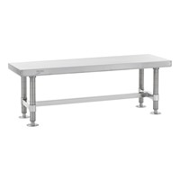 InterMetro Industries (Metro)  GB1248S - Stainless Steel Gowning Bench - 12" W x 48" L x 18" H - Silver
