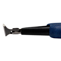 Lindstrom HS7291 - Long Precision 11° Oblique End Head Cutter - 0.35 mm-1.25 mm - S Head Size - Flush - 5.52 in L