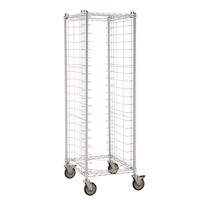 InterMetro Industries (Metro) RE3S End-Load Wire Tray Rack 3" Slide Spacing - Stainless Steel - 21.75" x 27"x 69" - Silver