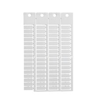 Brady 151236 - Terminal Block Tag Polycarbonate - 15.00 mm H x 6.00 mm W - 64 Tags/Card/ 1024 pieces